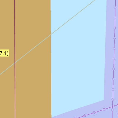 US Army Corps of Engineers Atchafalaya River Chart 46 - Gulf of Mexico 1 digital map