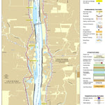 US Army Corps of Engineers Atchafalaya River Chart 8 - Avoyelles Parish / Pointe Coupee Parish, LA digital map