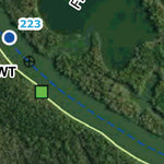 US Army Corps of Engineers Black Warrior-Tombigbee River Navigation Chart 30 (Mile 214.5 - 226.7) digital map