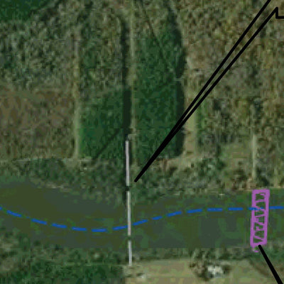 US Army Corps of Engineers Black Warrior-Tombigbee River Navigation Chart 39 (Mile 307.8 - 315.8) digital map