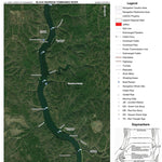 US Army Corps of Engineers Black Warrior-Tombigbee River Navigation Chart 45 (Mile 352.5 - 359.0) digital map