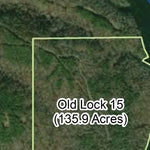 US Army Corps of Engineers Black Warrior-Tombigbee River Navigation Chart 45 (Mile 352.5 - 359.0) digital map