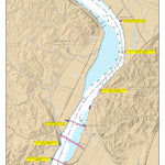 US Army Corps of Engineers Chart 142 - Upper Mississippi River Miles 086-079 digital map