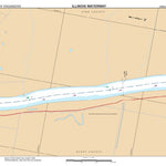 US Army Corps of Engineers Chart 18 - Illinois River Miles 50.3 - 53.1 digital map