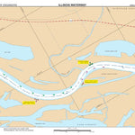 US Army Corps of Engineers Chart 32 - Illinois River Miles 92.5 - 95.7 digital map
