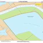 US Army Corps of Engineers Chart 42 - Illinois River Miles 123.8 - 126.9 digital map