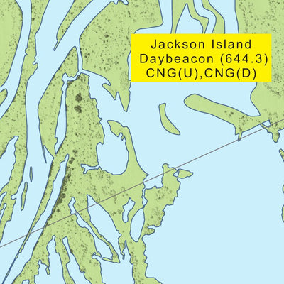 US Army Corps of Engineers Chart 46 - Upper Mississippi River Miles 646-641 digital map