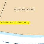 US Army Corps of Engineers Chart 7 - Illinois River Miles 17.2 - 20.0 digital map