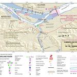 US Army Corps of Engineers Cumberland River Chart 1 - Smithland, KY digital map