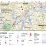 US Army Corps of Engineers Cumberland River Chart 13 - Dover, TN; Fort Donelson & Dover Island digital map