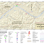 US Army Corps of Engineers Cumberland River Chart 16 - Corbandale, TN and Palmyra, TN digital map