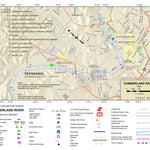 US Army Corps of Engineers Cumberland River Chart 25 - West Nashville, TN; Bordeaux digital map