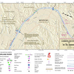 US Army Corps of Engineers Cumberland River Chart 3 - Pinckneyville, KY and Dyersburg, KY digital map