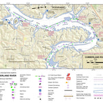 US Army Corps of Engineers Cumberland River Chart 30 - Shutes Branch; Nokes Branch; Lindsley Bend digital map