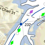 US Army Corps of Engineers Cumberland River Chart 30 - Shutes Branch; Nokes Branch; Lindsley Bend digital map