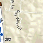 US Army Corps of Engineers Cumberland River Chart 35 - Hartsville Island; Goose Creek Bar; Big Goose Creek; Dam 6 (inundated) digital map