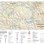 US Army Corps of Engineers Cumberland River Chart 43 - Trace Crk; Cub Crk; Simpson Isl; Jennings Crk; Doe Crk; Gainesboro, TN digital map