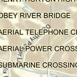 US Army Corps of Engineers Cumberland River Chart 47 - Celina, TN; Obey River; Proctor Creek; Pine Br; Kettle Creek digital map