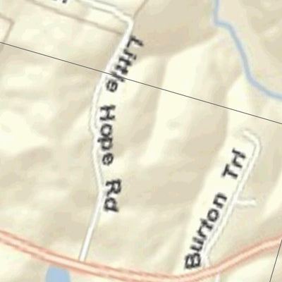 US Army Corps of Engineers Cumberland River Chart 53 - Red River, Bradbury Island digital map