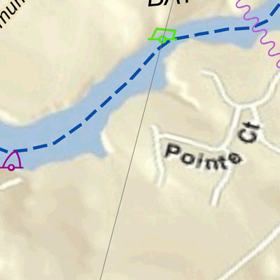 US Army Corps of Engineers Cumberland River Chart 59 - Barton Creek digital map