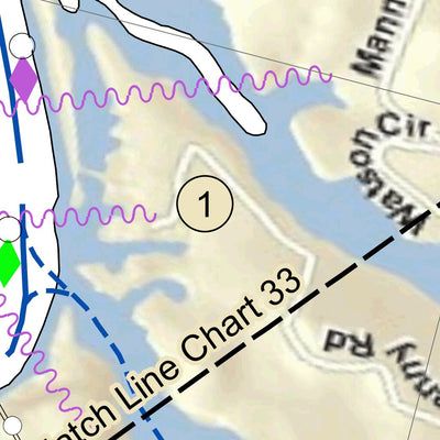 US Army Corps of Engineers Cumberland River Chart 59 - Barton Creek digital map