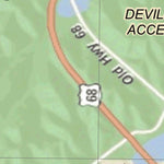 US Army Corps of Engineers Cumberland River Chart 9 - Canton, KY and Devils Elbow digital map