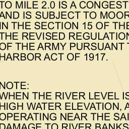 US Army Corps of Engineers Kanawha River Chart 1 (Mile 0.0- 2.2) - Point Please, Crooked Creek digital map