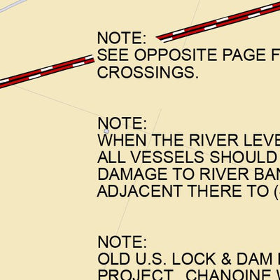 US Army Corps of Engineers Kanawha River Chart 15 (Mile 34.5-36.8) - Winfield Highway Bridge digital map