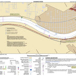 US Army Corps of Engineers Kanawha River Chart 21 (Mile 49.5-51.8) - Upton Creek Light digital map