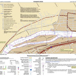 US Army Corps of Engineers Kanawha River Chart 23 (Mile 54.4-56.5) - Blaines Island digital map