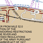 US Army Corps of Engineers Kanawha River Chart 24 (Mile 56.5-59.1) - Elk River digital map