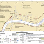 US Army Corps of Engineers Kanawha River Chart 32 (Mile 76.7 - 79.2) - Kelly's Creek digital map