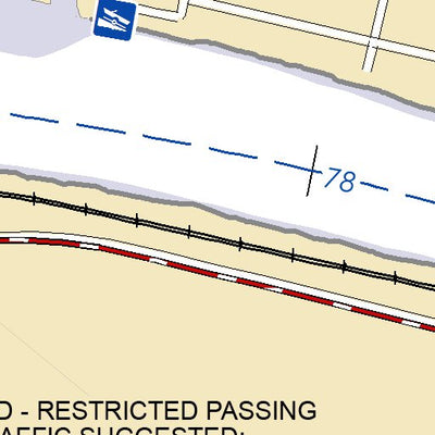 US Army Corps of Engineers Kanawha River Chart 32 (Mile 76.7 - 79.2) - Kelly's Creek digital map