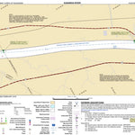 US Army Corps of Engineers Kanawha River Chart 9 (Mile19.2-21.5) - Cross Creek Light digital map