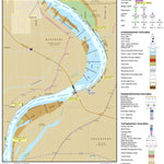 US Army Corps of Engineers Lower Mississippi Chart 11 - River Mile 845.7 to 832.3 digital map