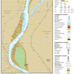 US Army Corps of Engineers Lower Mississippi Chart 12 - River Mile 834.2 to 823.1 digital map