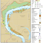 US Army Corps of Engineers Lower Mississippi Chart 16 - River Mile 792.8 to 779.1 digital map