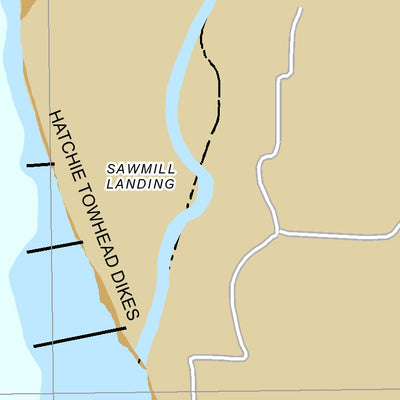US Army Corps of Engineers Lower Mississippi Chart 17 - River Mile 779.5 to 767.1 digital map