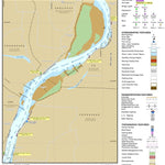 US Army Corps of Engineers Lower Mississippi Chart 19 - River Mile 761.7 to 749.8 digital map