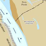 US Army Corps of Engineers Lower Mississippi Chart 2 - River Mile 943.8 to 933.0 digital map