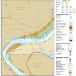 US Army Corps of Engineers Lower Mississippi Chart 23 - River Mile 722.6 to 711.4 digital map