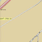 US Army Corps of Engineers Lower Mississippi Chart 24 - River Mile 711.4 to 702.8 digital map