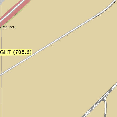 US Army Corps of Engineers Lower Mississippi Chart 24 - River Mile 711.4 to 702.8 digital map