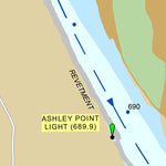 US Army Corps of Engineers Lower Mississippi Chart 26 - River Mile 695.4 to 681.5 digital map