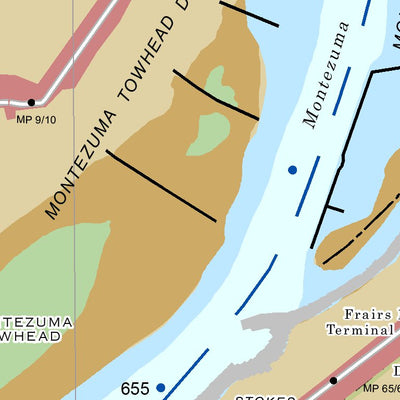 US Army Corps of Engineers Lower Mississippi Chart 29 - River Mile 660.9 to 650.2 digital map
