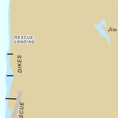 US Army Corps of Engineers Lower Mississippi Chart 31 - River Mile 636.2 to 624.9 digital map