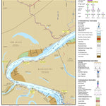 US Army Corps of Engineers Lower Mississippi Chart 34 - River Mile 607.0 to 594.7 digital map