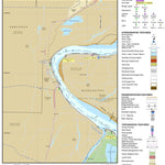 US Army Corps of Engineers Lower Mississippi Chart 39 - River Mile 558.0 to 548.5 digital map