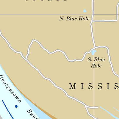 US Army Corps of Engineers Lower Mississippi Chart 39 - River Mile 558.0 to 548.5 digital map