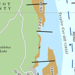 US Army Corps of Engineers Lower Mississippi Chart 40 - River Mile 550.1 to 538.5 digital map
